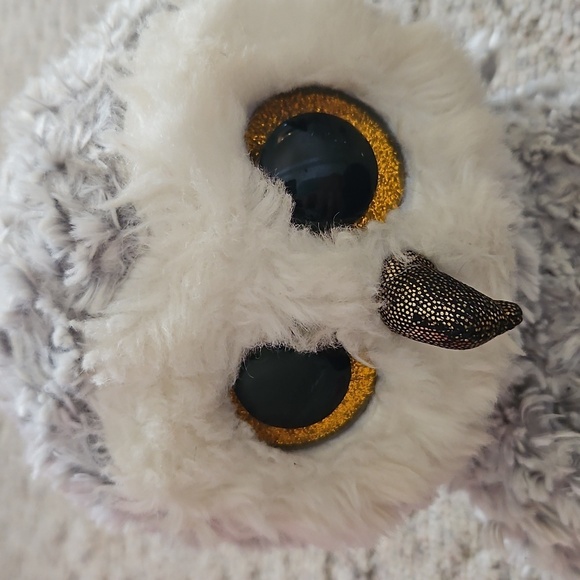 Ty Beanie Boos "Owlette" Plush Stuffed Owl - Picture 6 of 8